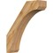 Ekena Millwork 6"W x 22"D x 26"H Legacy Rough Sawn Knee Brace, Western Red Cedar BRC06X22X26LEC00RWR - alternate 1